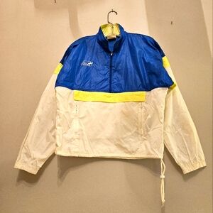 Vintage 1980's Pace Setter Retro Colored Windbreaker | Size Medium